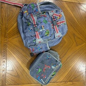 Pottery Barn Avenger Lunchbox and Backpack Set for Boys